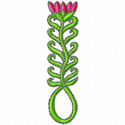 Flowers Embroidery Design 8